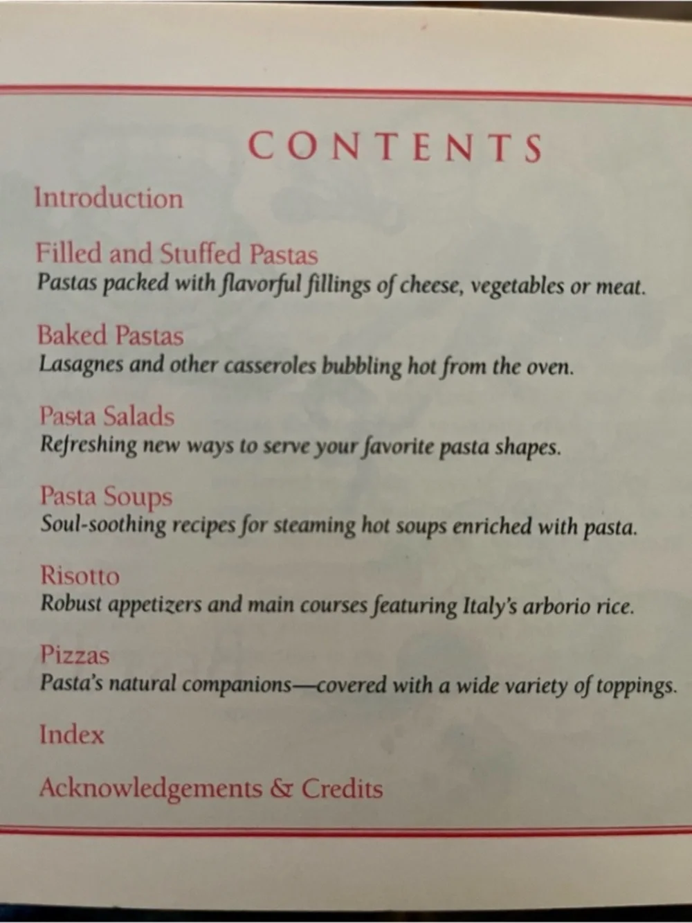 Bon Appetit Mini Recipe Books Best Pastas 1&2 and Quick & Delicious